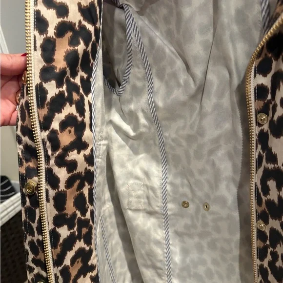 J. Crew Barn Jacket Leopard Print - Picture 8 of 11